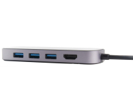 UNITEK HUB USB-C 3.1 - RJ-45, HDMI 4K, PD100W, 3x USB-A D1084A - 1062639 - zdjęcie 4